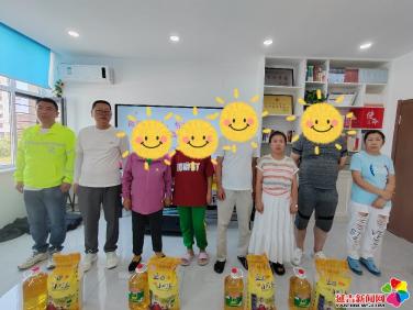 園錦社區聯合吉高集團延吉分公司八道收費站開展“微愿映初心 ，幫扶踐使命”助困行動